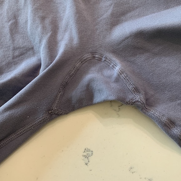 Gymshark Energy Seamless 17" High-Rise Cropped Leggings Lavender SzM - Picture 5 of 9